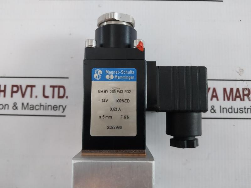 Norgren X-nme127-23425/F16Cz Solenoid Valve 0-10 Bar 0,63A 24V 100%Ed F6N