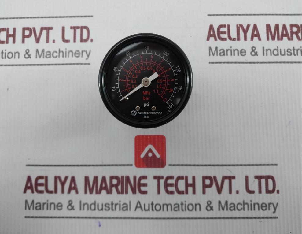 Norgren 18-013-209 Analogue Pressure Gauge 0–11Bar