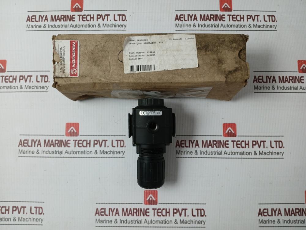 Norgren R73G-2Ak-rmg Air Pressure Regulator 300 Psig 21 Bar Max 118269