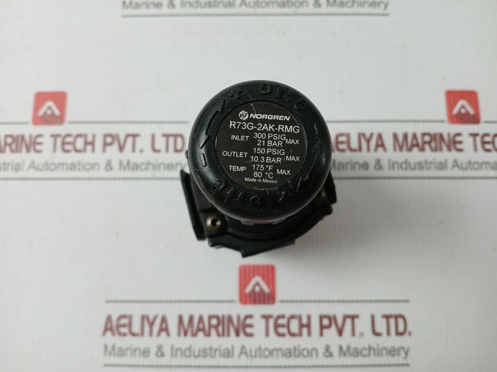 Norgren R73G-2Ak-rmg Air Pressure Regulator 300 Psig 21 Bar Max 118269