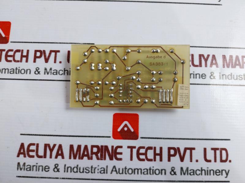 Noris A1-31 Ntw Sa 380/1 Output B, Sa 385/1 Binar, Sa385-1g Pcb Card
