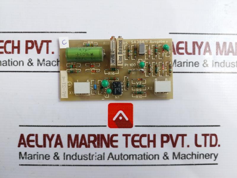 Noris A1-31 Ntw Sa 380/1 Output B, Sa 385/1 Binar, Sa385-1g Pcb Card