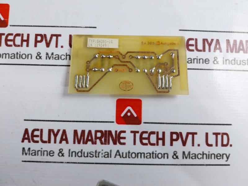 Noris A1-31 Ntw Sa 380/1 Output B, Sa 385/1 Binar, Sa385-1g Pcb Card