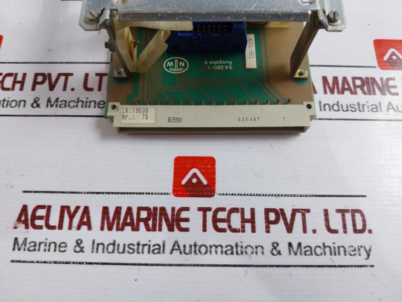 Noris A1-81 Norimos 1000 Pcb Rack Panel / Output B Sa 387/1