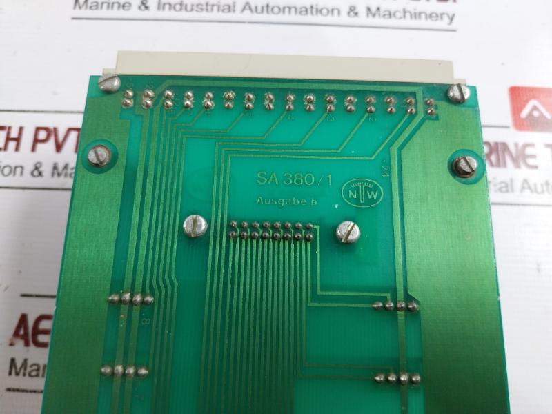 Noris A1-81 Pcb Rack Panel Ausgabe/ Output B Sa 387/1 19038