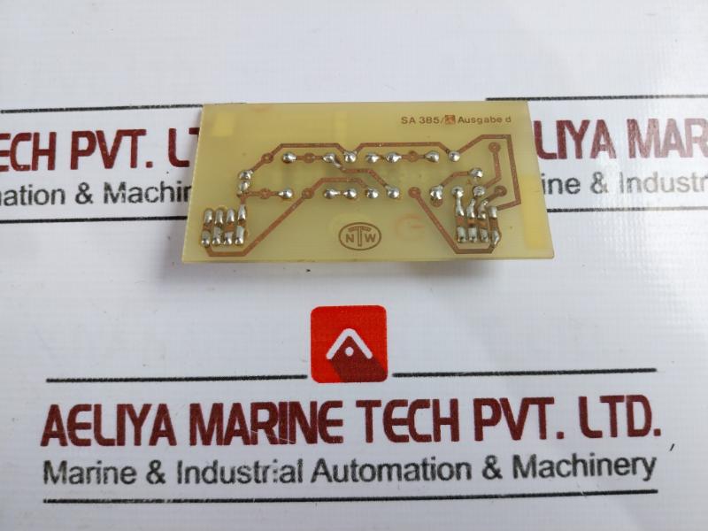 Noris A1-81 Pcb Rack Panel Ausgabe/ Output B Sa 387/1 19038
