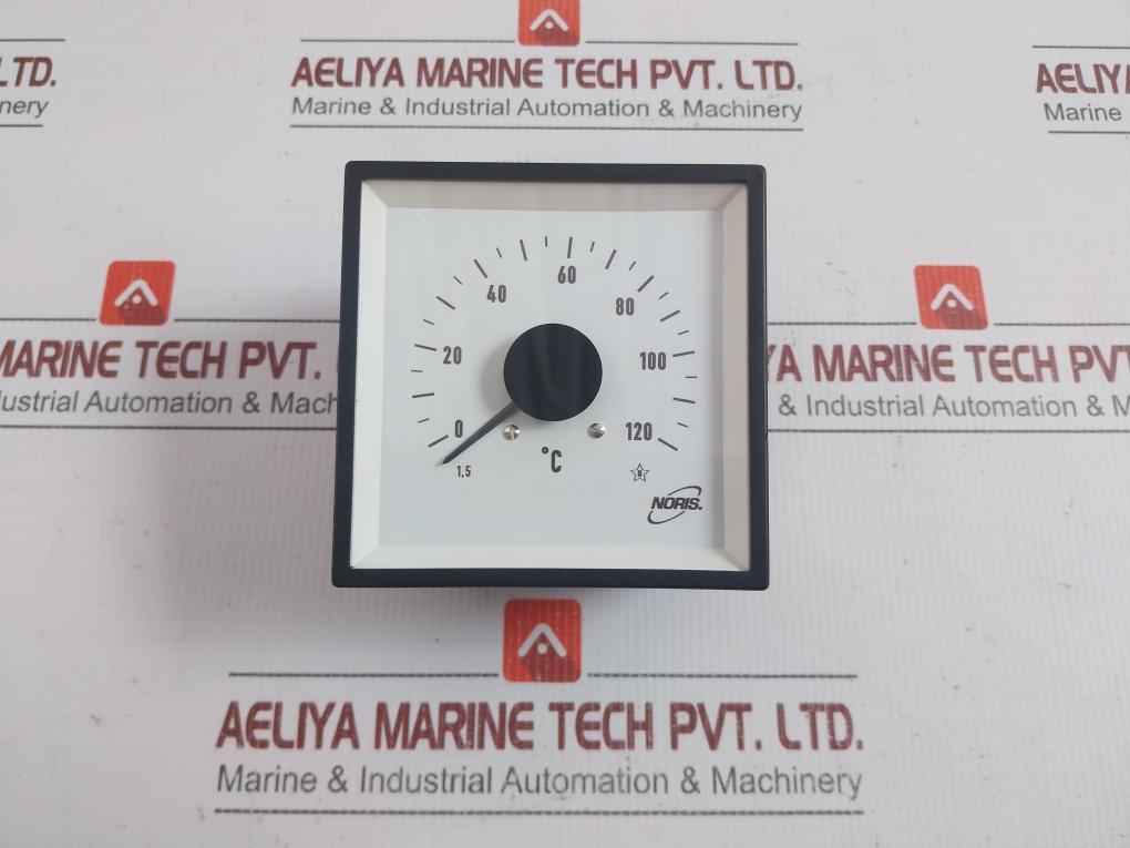 Noris Analog Temperature Indicator Gauge Rq96