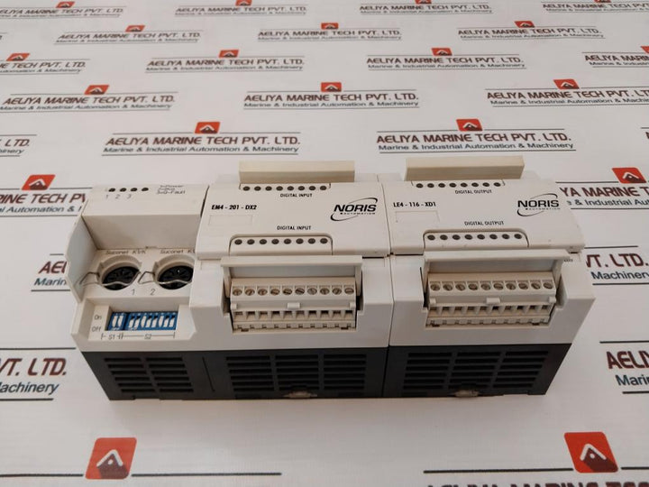 Noris Automation Moeller EM4-201-DX2 LE4-116-XD1 Digital Input / Output Module