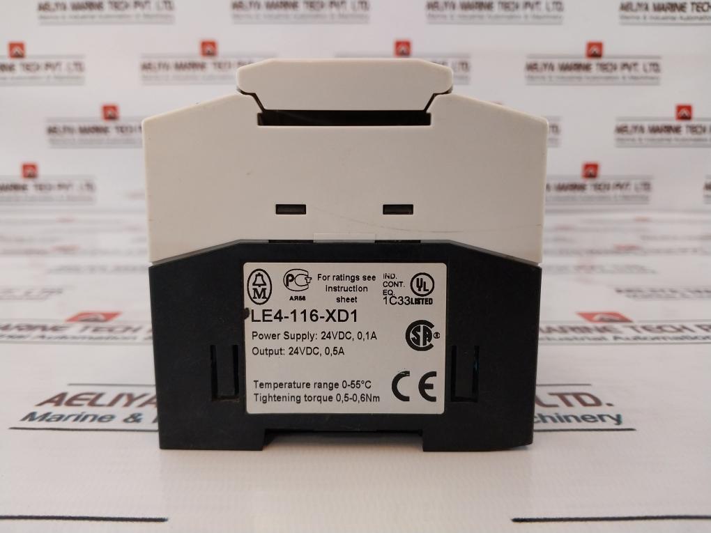 Noris Automation Moeller EM4-201-DX2 LE4-116-XD1 Digital Input / Output Module