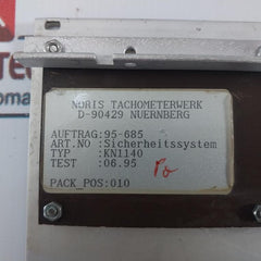 Noris Kn1140 Security System Display Panel