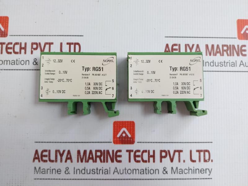 Noris Limit Value Switch Rg51 0-10V