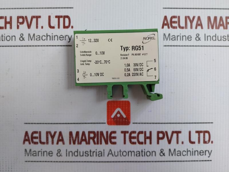 Noris Limit Value Switch Rg51 0-10V
