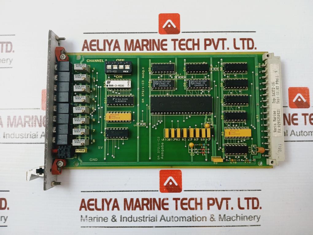 Noris Marine Sa 372/1 Printed Circuit Board Card Sa372-1g