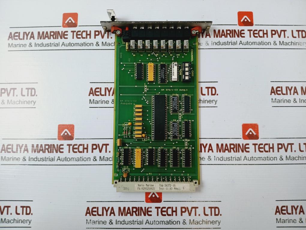 Noris Marine Sa 372/1 Printed Circuit Board Card Sa372-1g