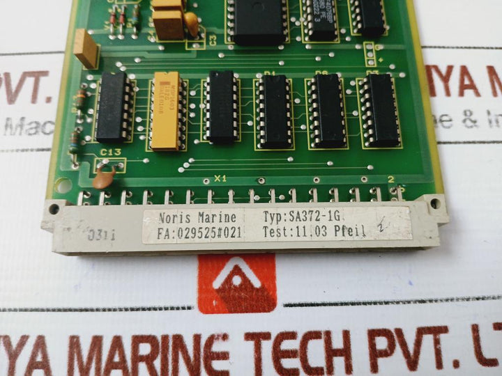 Noris Marine Sa 372/1 Printed Circuit Board Card Sa372-1g
