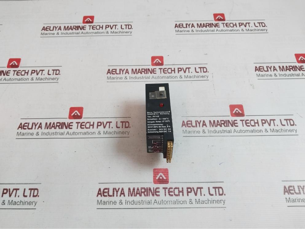 Noris Rp42 Limit Value Switch 24Vdc 3A 60Vdc 1A 4V 5Ma Pt 100 0-150°C
