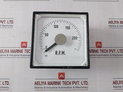 Noris Rq144 Rpm Meter 0=4/240=20 Ma