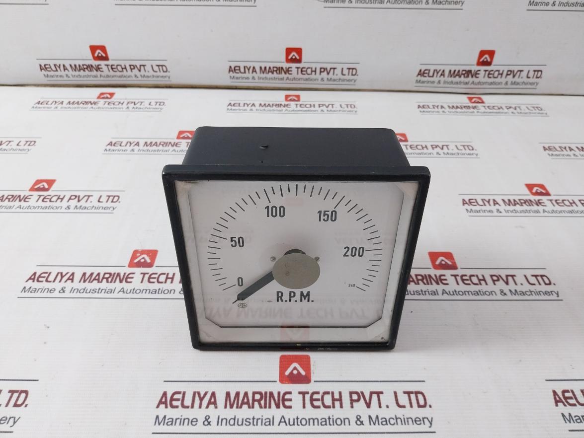 Noris Rq144 Rpm Meter 0=4/240=20 Ma