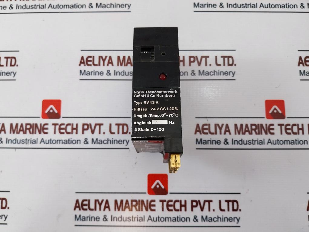Noris Rv43A Limit Value Switch Module 24V Gs ±20% 24Vdc 0-100Hz