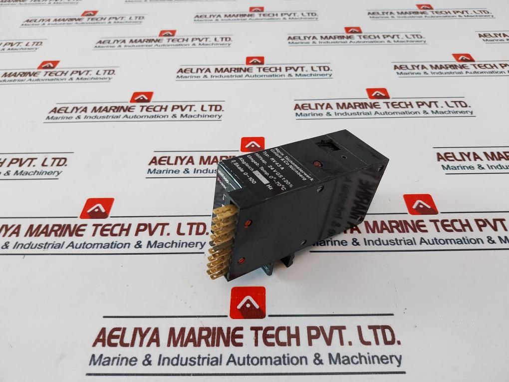 Noris Rv43A Limit Value Switch Module 24V Gs ±20% 24Vdc 0-100Hz