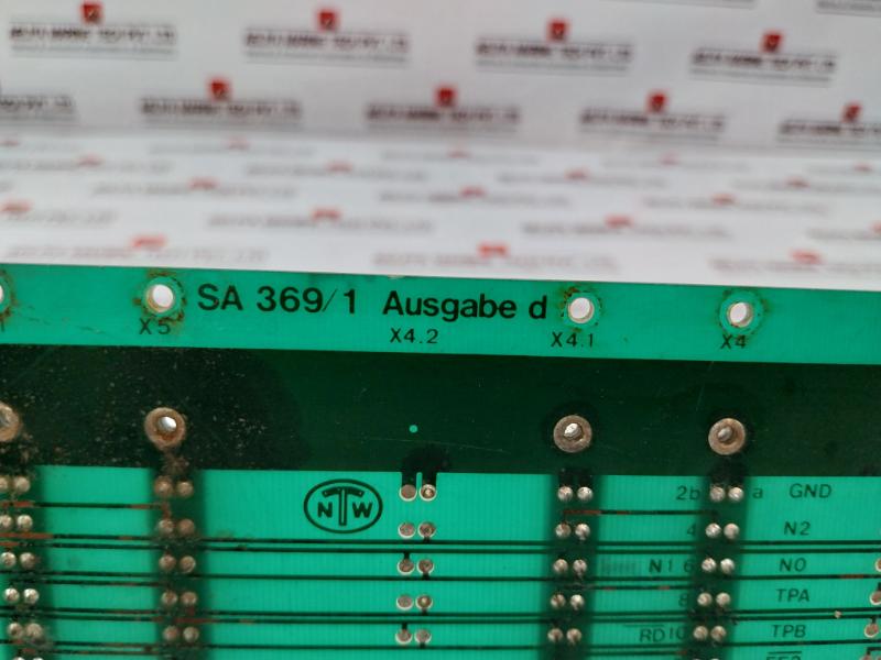 Noris Sa369-2G Speed Monitoring System Pcb Card