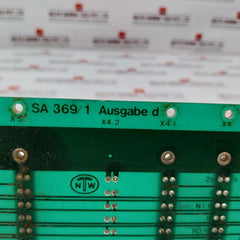 Noris Sa369-2G Speed Monitoring System Pcb Card