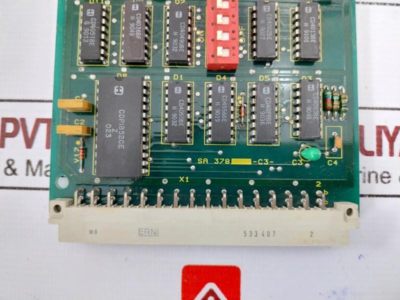 Noris Sa 378-c2 Pcb Card Sa 378-c1 A1-a0