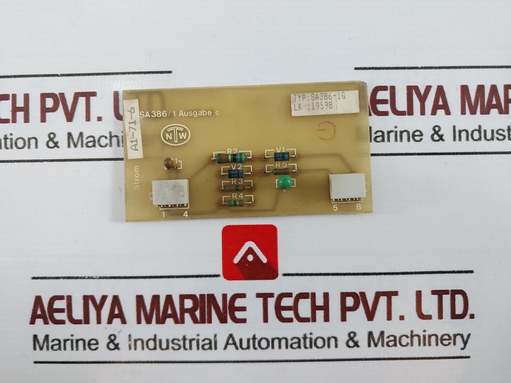 Noris Sa3801 Pcb Card Rack Module A1-71-2,A1-71-3,A1-71-4,A1-71-5,A1-71-6,A1-71-7,A1-71-8