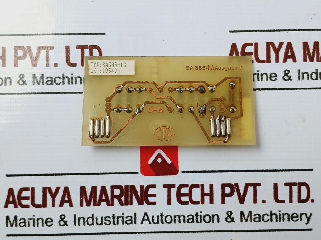 Noris Sa380 1 Printed Circuit Board Sa385-1G