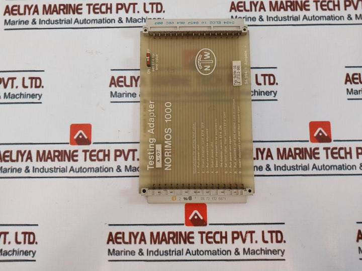 Noris Sa394-1g Norimos 1000 Testing Adapter Limit Switch A-07