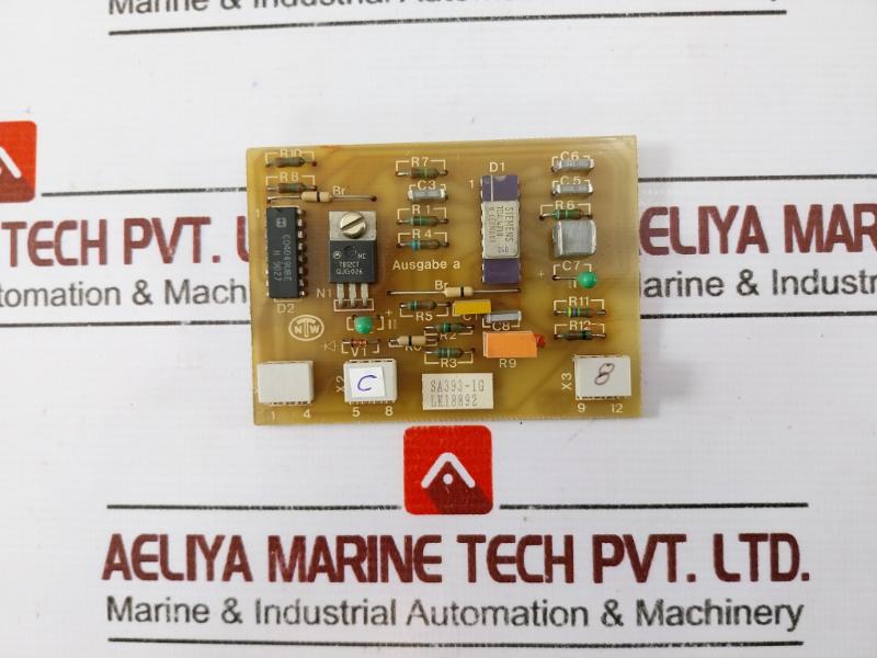 Noris Tacho Sa-390-1G Pcb Rack Module Sa 390/1 391/1 392/1 393/1