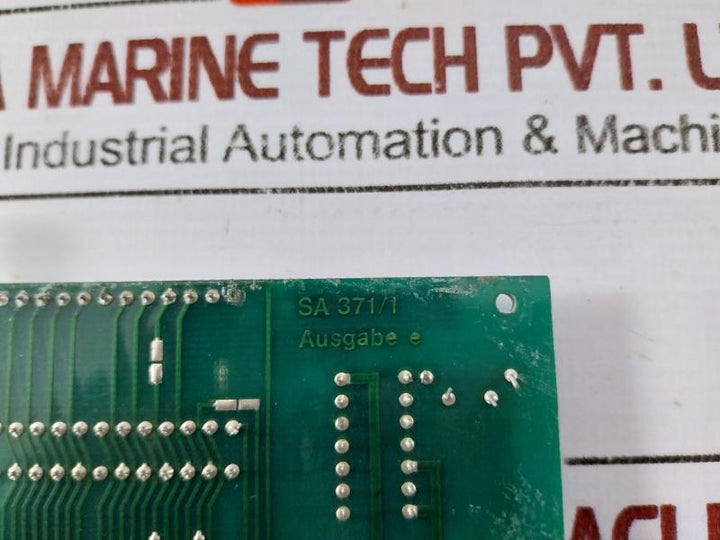Noris Tacho Sa371/1 Pcb Card Circuit Board 533407 , 9046 , A2-05