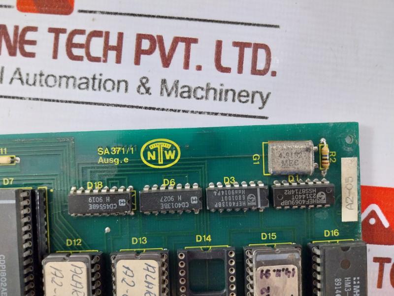 Noris Tacho Sa371/1 Pcb Card Circuit Board 533407 , 9046 , A2-05