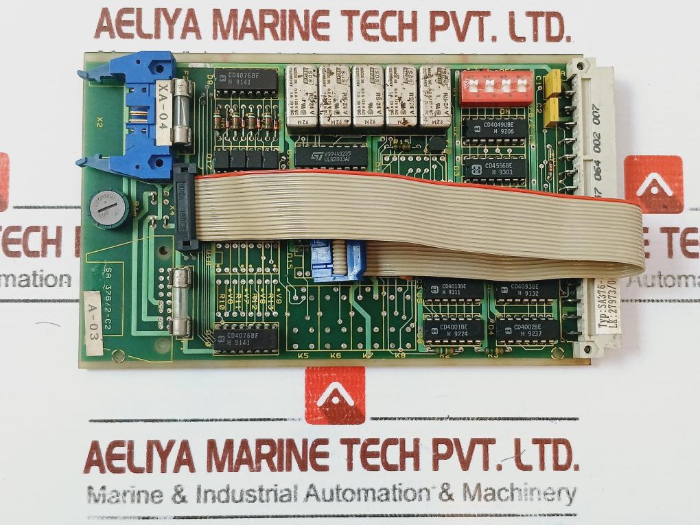 Noris Tacho Sa376-4g Printed Circuit Board Card Lk 27973/001