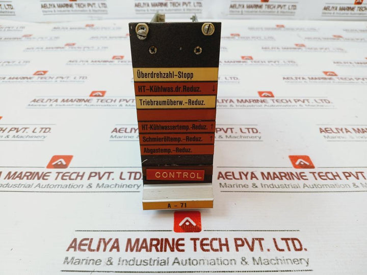 Noris Tacho Sa380-1G  A-71, 4-20Ma Output