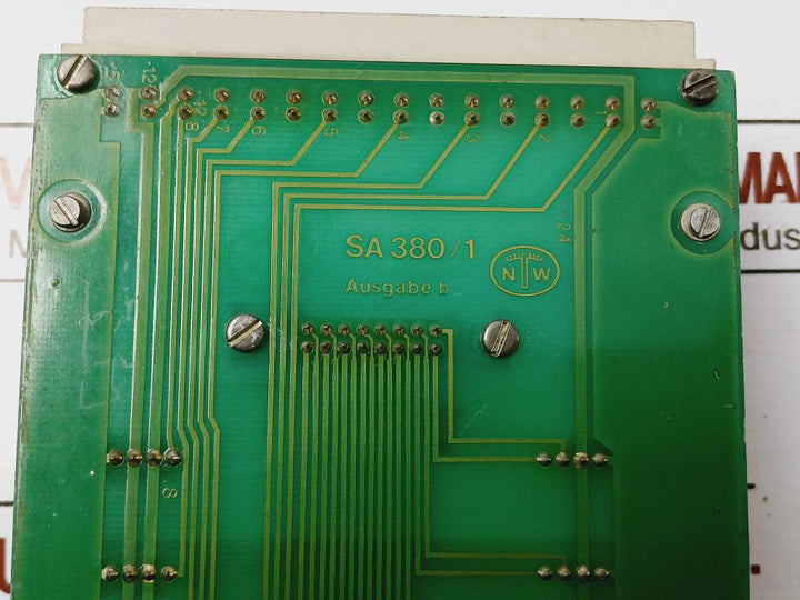 Noris Tacho Sa380-1g Pc Board Module Sa383-1g