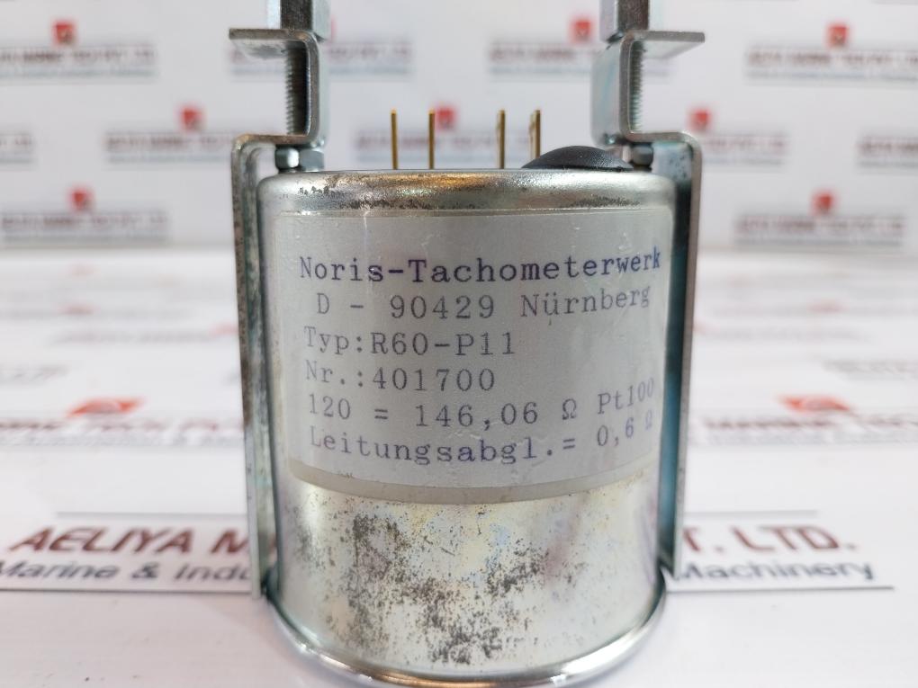 Noris Tachometerwerk R60-p11 Electronic Analog Temperature Indicator 0…120°C