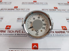Noris Tachometerwerk R60-p11 Electronic Analog Temperature Indicator 0…120°C