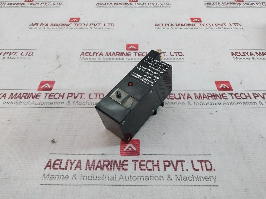 Noris Tachometerwerk Ru 42A Limit Value Switch Module 24V Dc 3A