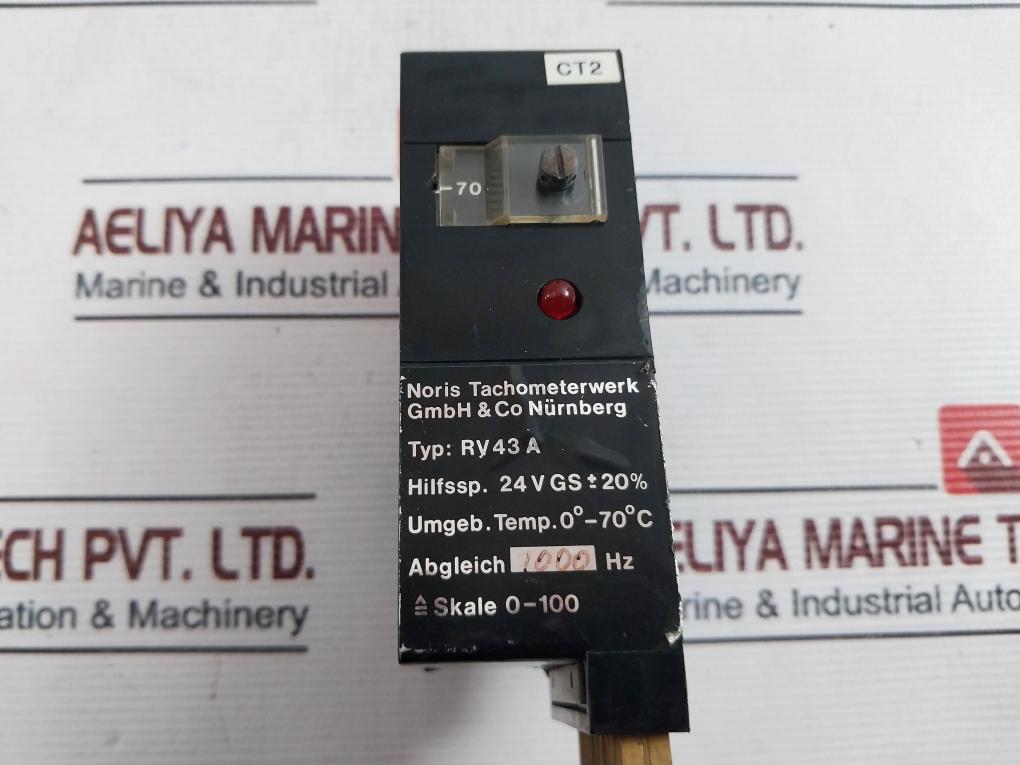 Noris Tachometerwerk Rv 43 A Tachometer 1000 Hz