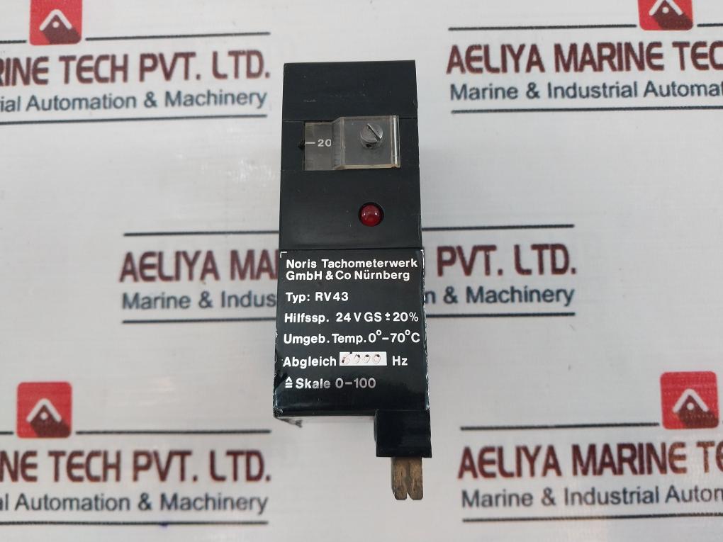 Noris Tachometerwerk Rv 43 Limit Value Switch Module