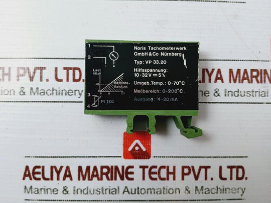 Noris Tachometerwerk Vp 33.20 Transducer 10-32v 4-20ma
