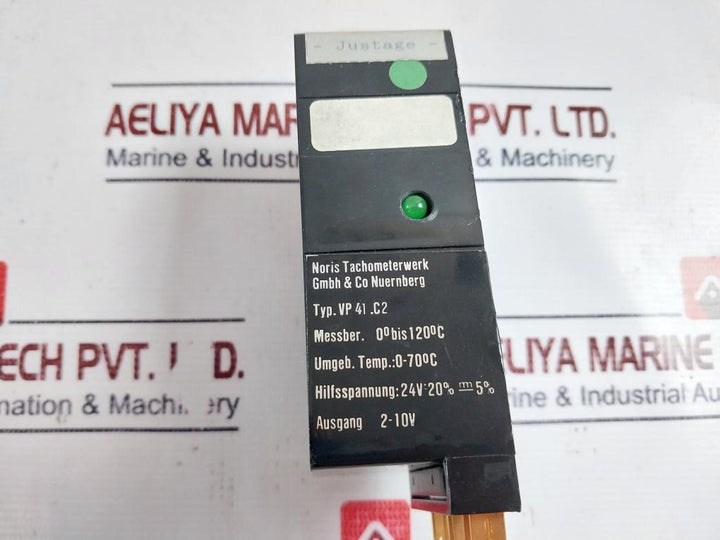 NORIS TACHOMETERWERK VP 41.C2 Limit Value Switch Transducer-pt100-0…120?c