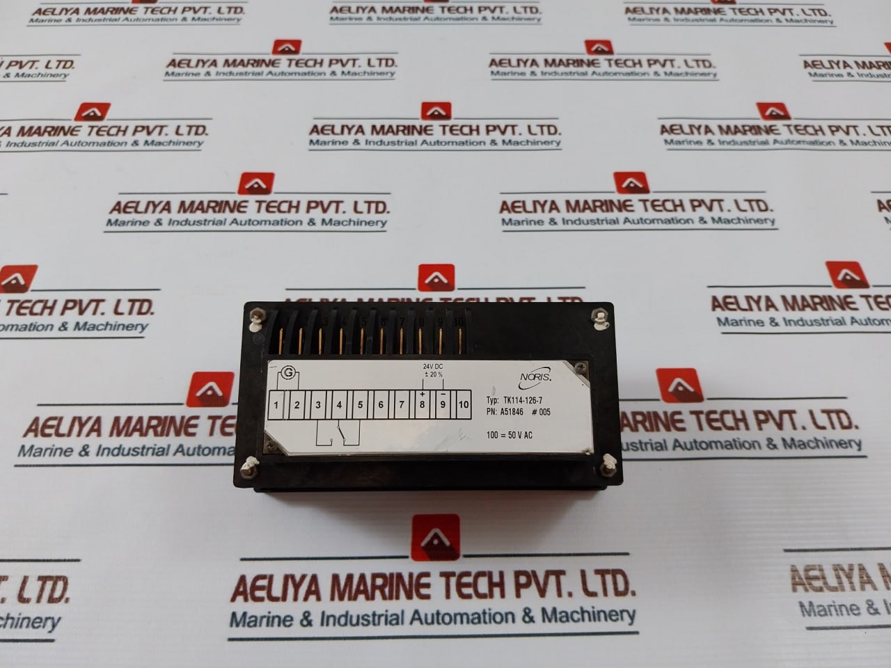 Noris Tk114-126-7 Tachometer Relay Limit Value Switch Tk 114 24V Dc