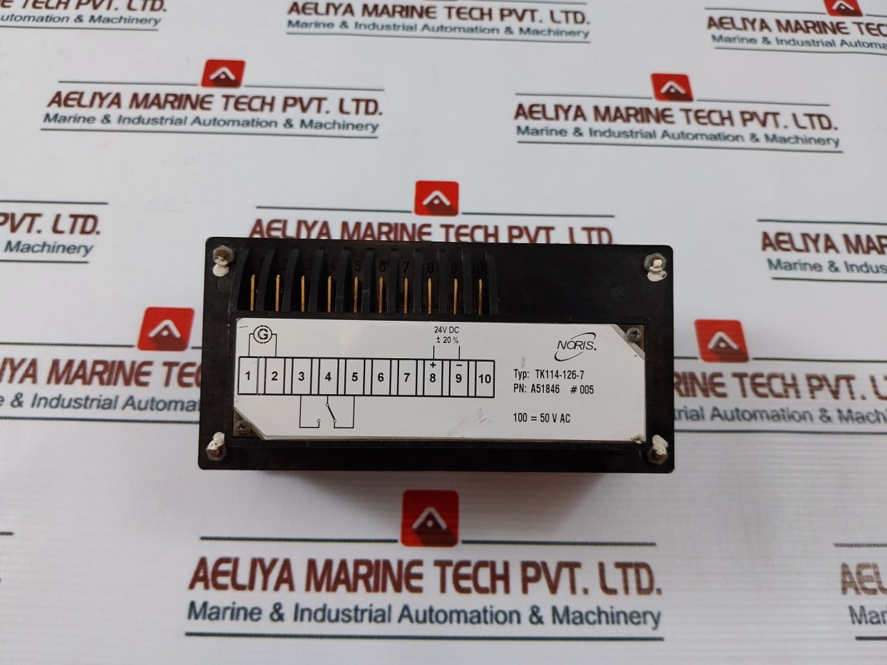 Noris Tk114-126-7 Tachometer Relay Limit Value Switch Tk 114 24V Dc