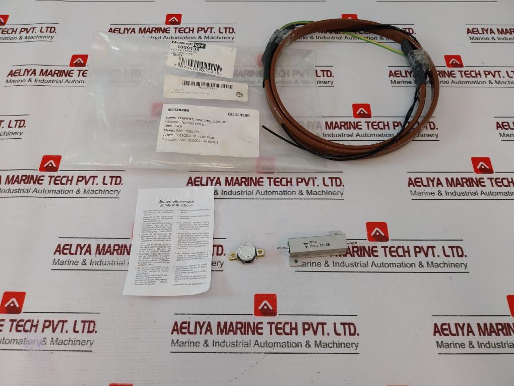 Norselight 1009135 Heating Element, 115V AC, for Heat Drum XS, 40A