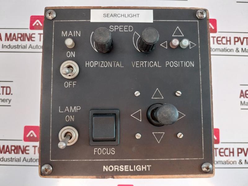 Norselight Searchlight Control Panel