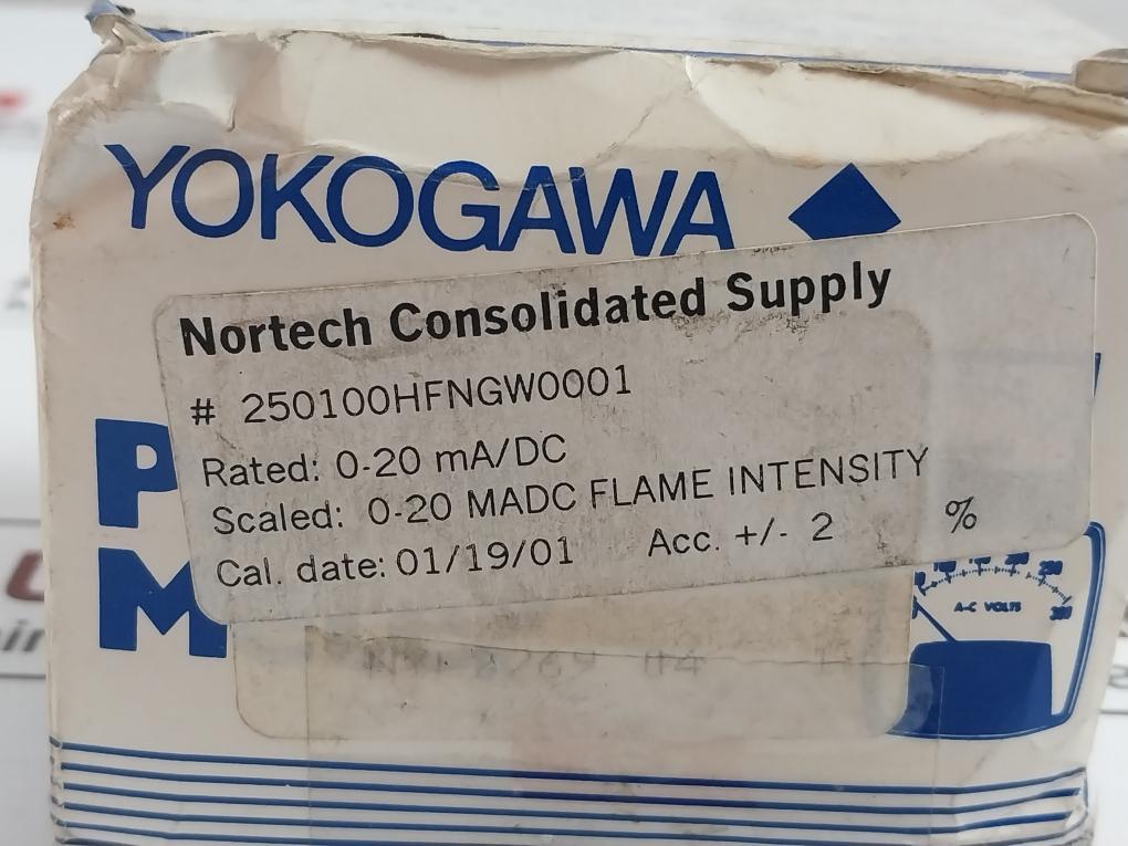 Nortech 250100Hfngw0001 Flame Intensity Meter 0-20 Ma/Dc