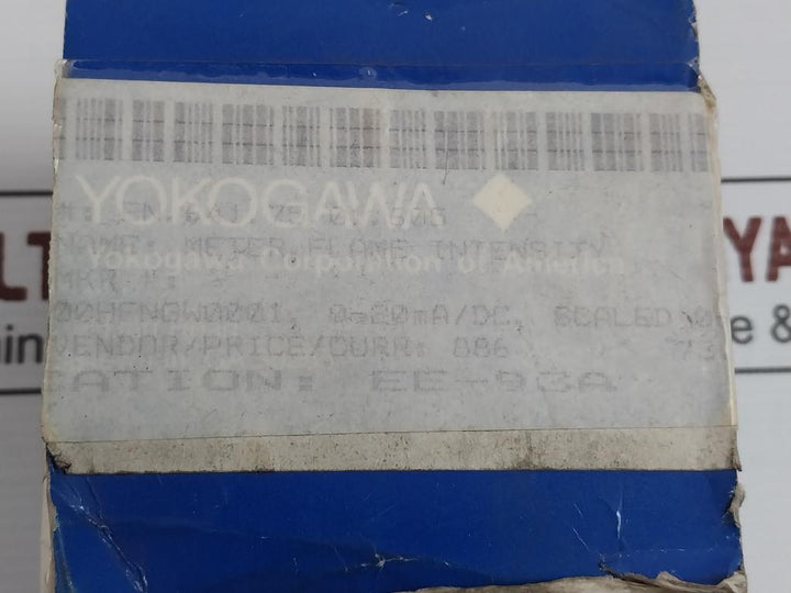 Nortech 250100Hfngw0001 Flame Intensity Meter 0-20 Ma/Dc