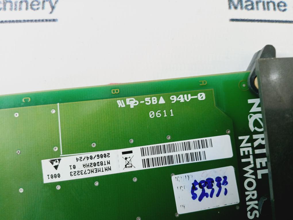 Nortel Networks Nt8D02Ha Digital Line Circuit Card P0879628